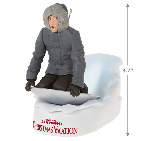 New! National Lampoon's Christmas Vacation Hallmark Keepsake Ornament 2023 Sled - Picture 3 of 5